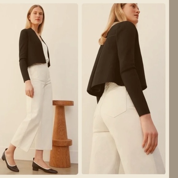 The Fold Offwhite Trouser, Sz 10, EUC - Picture 1 of 6